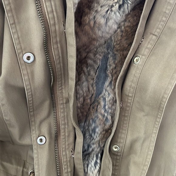 Vince rabbit fur parka - Picture 5 of 10